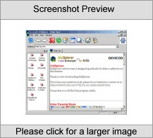 KidSplorer Web Browser Screenshot